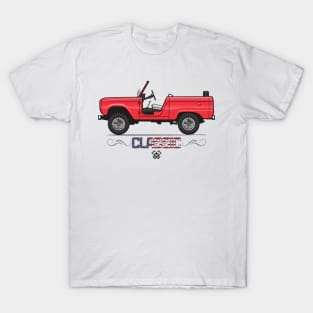 Convertible Red Classic T-Shirt